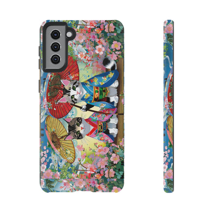 Kimono Kitties Phone Cases
