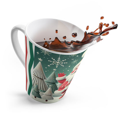 Santa's Joyful Night Latte Mug