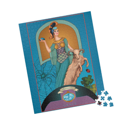 March & Aquamarine (Gem Series) by Sofia Chiostri Puzzle (110, 252, 500-piece)
