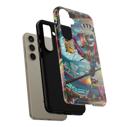 Cyberpunk Leopard Phone Cases