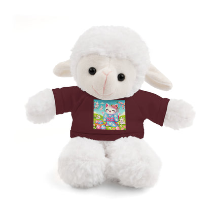 Springtime Kitten’s Easter Joy Stuffed Animals with Tee
