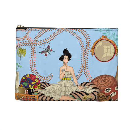 Midnight In The Fashionable Apartment Accessory Pouch – Art Deco Design Inspired By George Barbier