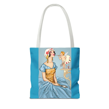 The Enchanting Painter: A Fairy's Artistic Touch Tote Bag (AOP)