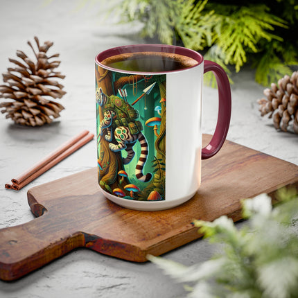 Silent Stripes Colorful Mugs (11oz, 15oz)