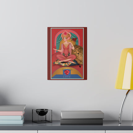 July & Ruby – Sofia Chiostri’s Scarlet Art Deco Gem