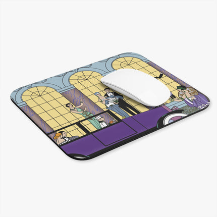 Au Revoir by George Barbier Mouse Pad, Rectangle