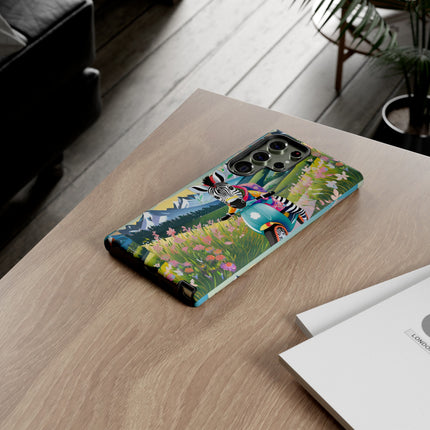 Stripes on Wheels Phone Cases