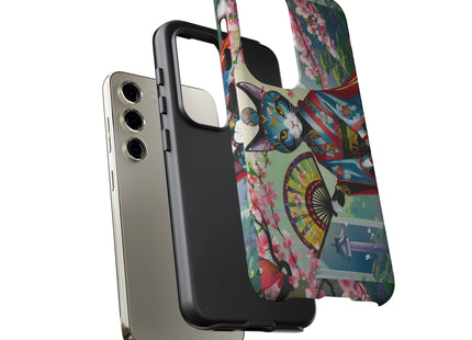 Cyberpunk Geisha Phone Cases