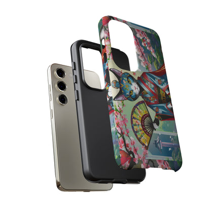 Cyberpunk Geisha Phone Cases