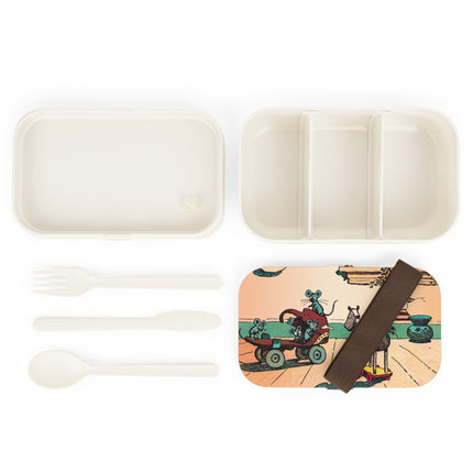 Roller-Skate Mouse Brigade Bento Lunch Box