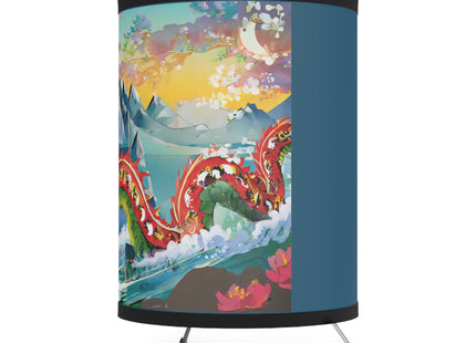Chinese Dragon Tripod Lamp
