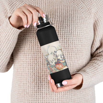 The Three Skulls by Paul Cézanne Copper Vacuum Insulated Bottle, 22oz