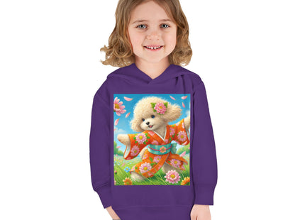 Chrysanthemum Meadow Play Toddler Pullover Fleece Hoodie