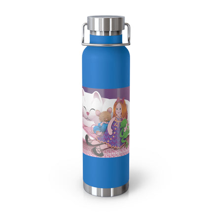 Joy of Friendship Copper Vacuum Insulated Bottle, 22oz