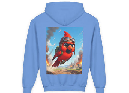 Cardinal Dive Bomber Youth Heavy Blend Hooded Sweatshirt