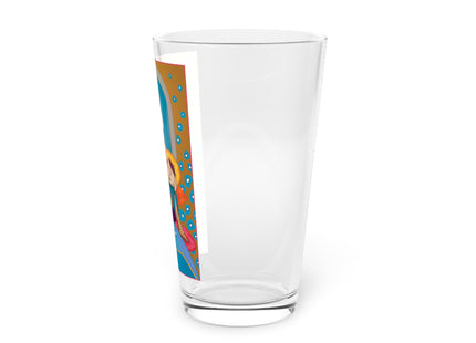 April & Diamond Zodiac Pint Glass
