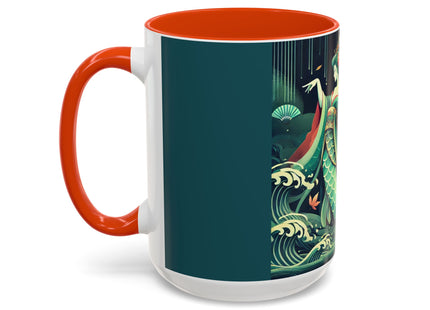 Mermaid Queen Rising from the Deep Colorful Mugs (11oz, 15oz)