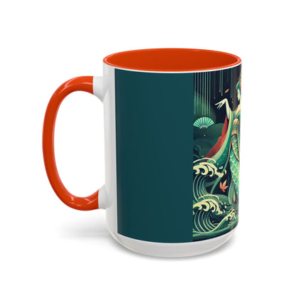 Mermaid Queen Rising from the Deep Colorful Mugs (11oz, 15oz)