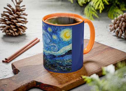 The Starry Night by Vincent Van Gogh Colorful Mugs (11oz, 15oz)