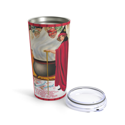 The Hallowe'en Cauldron In the Firelight's Gleam Tumbler 20oz