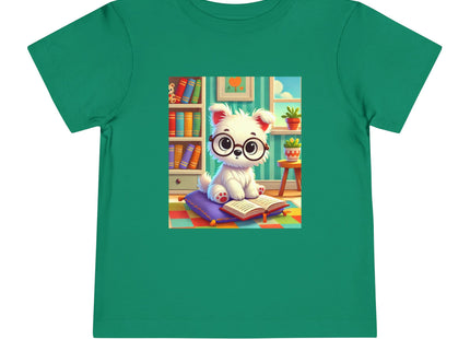Little Scholar Pup Toddler Short Sleeve Tee