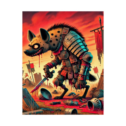 🦴🐾 The Cunning Scavenger Matte Vertical Poster – Survival, Strategy & Dark Fantasy
