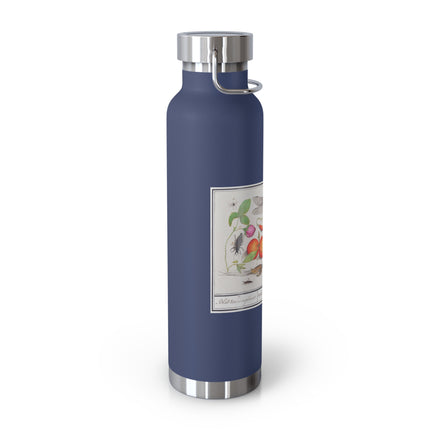 Natural History Ensemble, No. 7 by Anselmus Boëtius de Boodt Copper Vacuum Insulated Bottle, 22oz