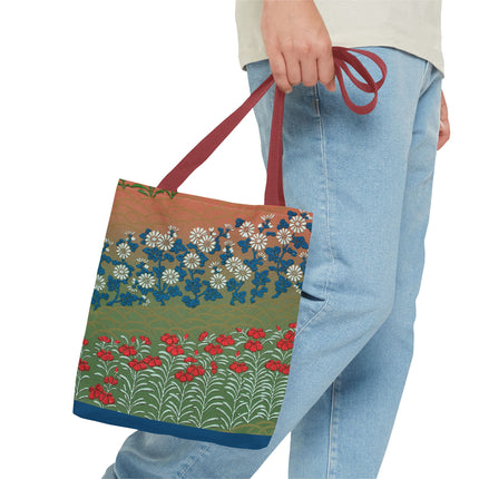Japanese Flower Pattern II by G.A. Audsley Tote Bag (AOP)