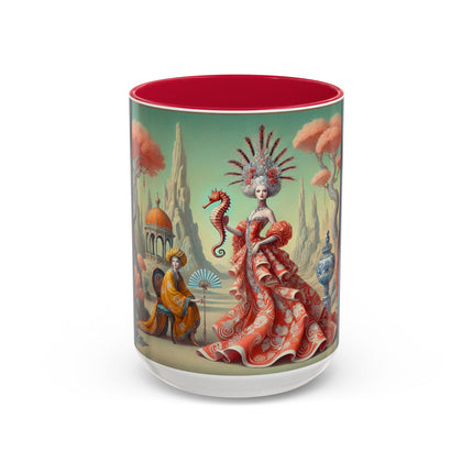 The Seahorse Court Colorful Mugs (11oz, 15oz)