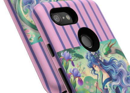 Fairy of the Koi Pond Phone Cases