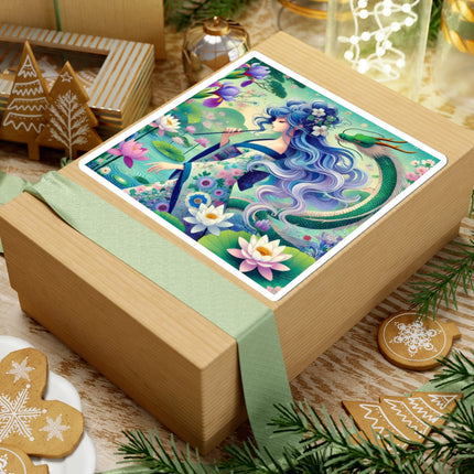 Fairy of the Koi Pond Kiss-Cut Stickers (4 Sizes)