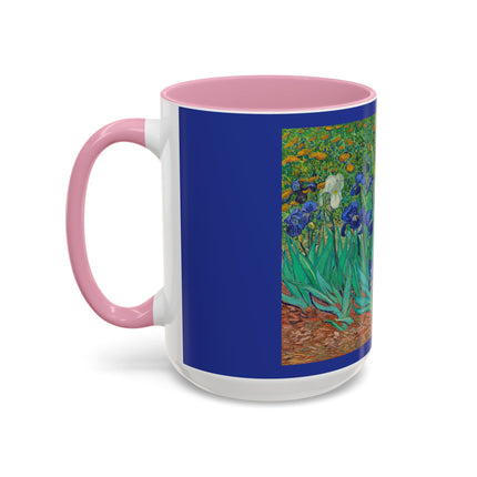 Irises by Vincent Van Gogh Colorful Mugs (11oz, 15oz)