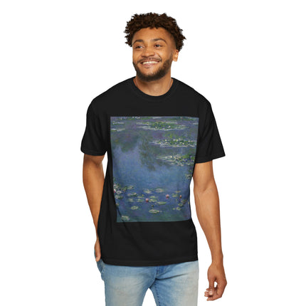 Water Lilies by Claude Monet Unisex Garment-Dyed T-shirt