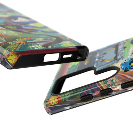 Cyber Panther's Hunt Phone Cases