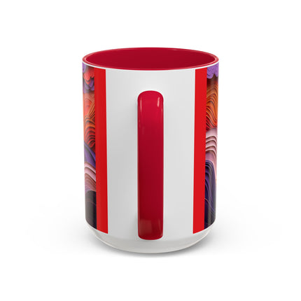 Dramatic Sunset Sky Colorful Mugs (11oz, 15oz)