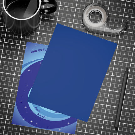 Wild Ride Party Invitation! Bundles of 10, 30, 50 Pieces Available (envelopes included)