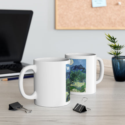 Olive Trees by Vincent Van Gogh Ceramic Mug, (11oz, 15oz)