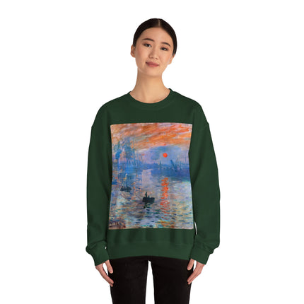 Sunrise by Claude Monet Heavy Blend™ Crewneck Sweatshirt