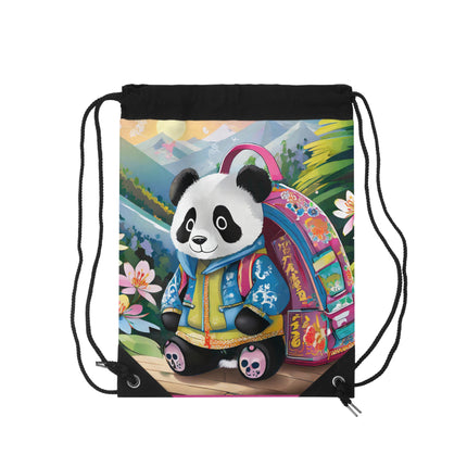 Baby Panda Drawstring Bag