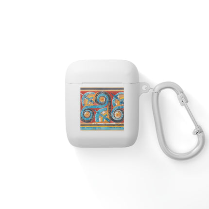 Reproduction of S-Spiral Frieze by Emile Gilliéron AirPods Case