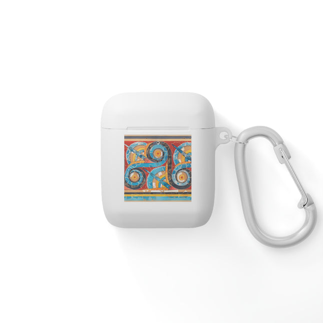 Reproduction of S-Spiral Frieze by Emile Gilliéron AirPods Case