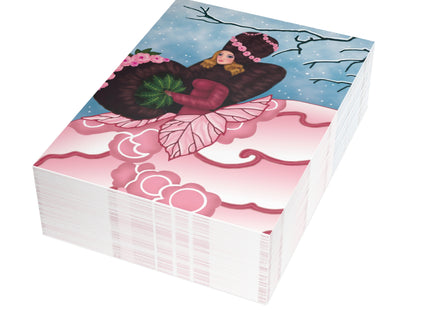 Winter Rose Empress Postcard Bundles (envelopes included)