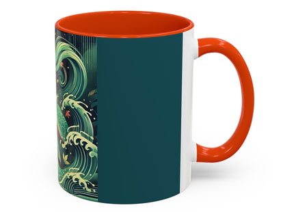Mermaid Queen Rising from the Deep Colorful Mugs (11oz, 15oz)