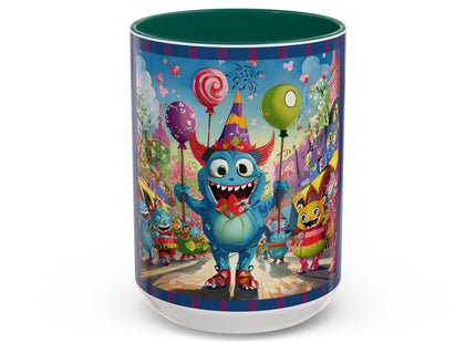 Monster Parade Madness Colorful Mugs (11oz, 15oz)