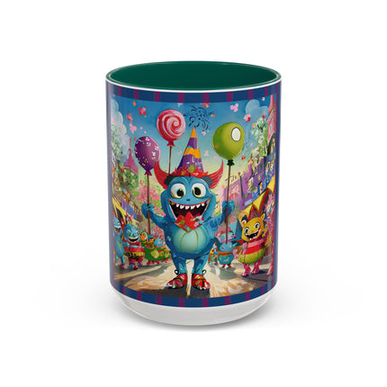 Monster Parade Madness Colorful Mugs (11oz, 15oz)