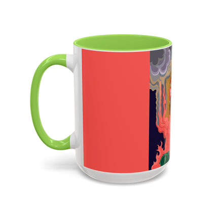 The Firebird's Awakening Colorful Mug (11oz, 15oz) – Ballet Fantasy, Mythic Fire & Art Deco Drama