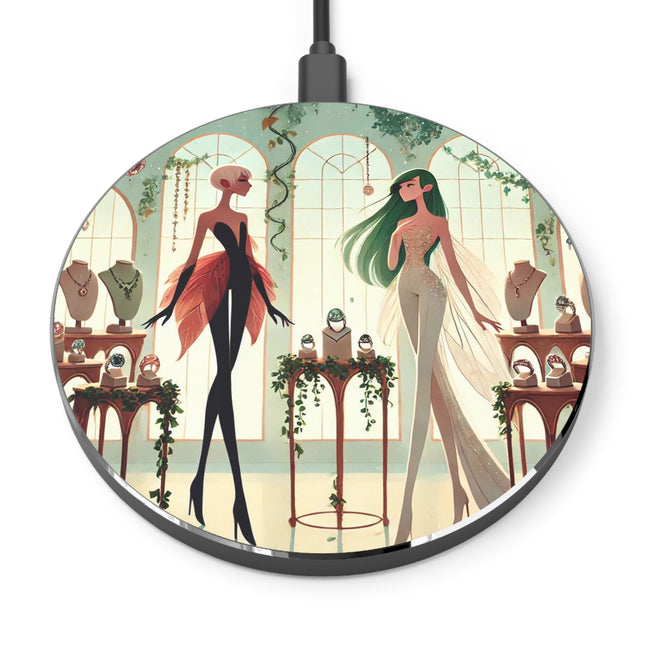 The Fairy Treasures Wireless Charger – Sparkle, Wonder & Enchanted Friendship