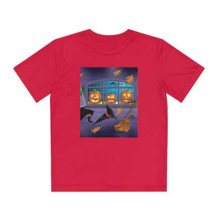 Whimsical Halloween Mischief Youth Competitor Tee