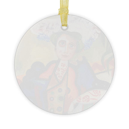 A Mulher by Amadeo de Souza-Carosa Glass Ornament