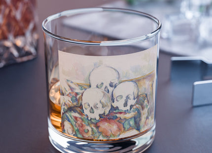 The Three Skulls by Paul Cézanne Rocks Glass, 10oz